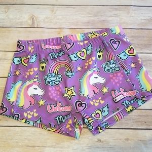 CrazyPants Unicorn Shorts YL